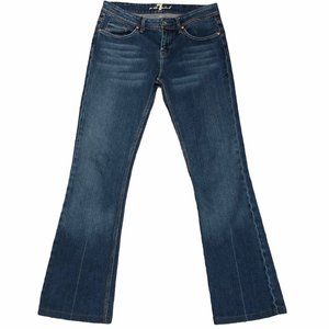 NEW 7 for All Mankind Denim Bootcut Jeans Size 28